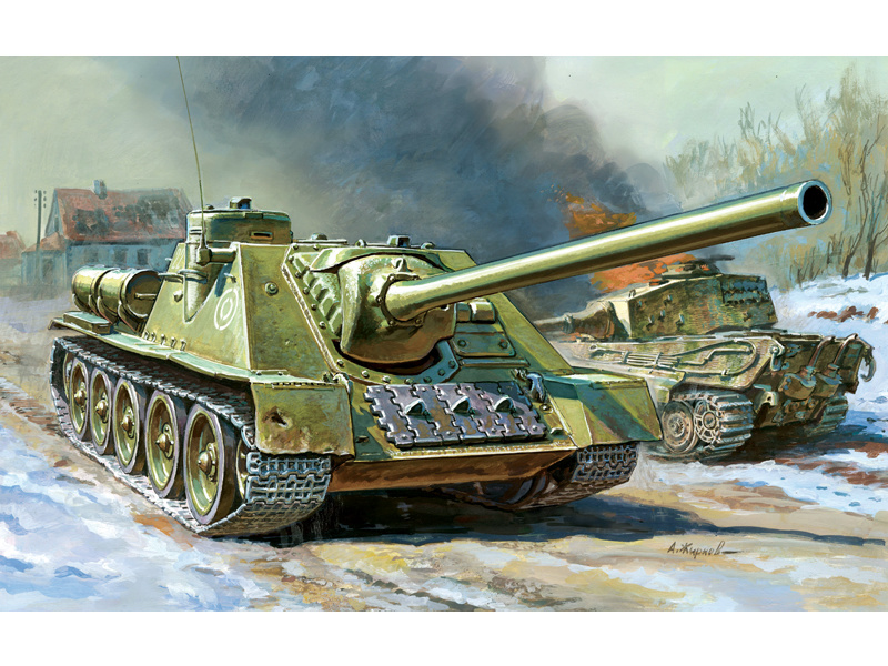 Zvezda Snap Kit - SU-100 (1:72)