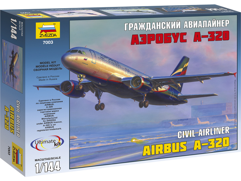 Zvezda Airbus A320 (1:144)