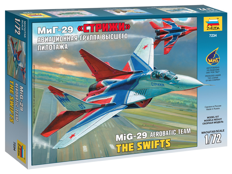 Zvezda MIG-29 The Swifts (1:72) (ZV-7234) | Astra