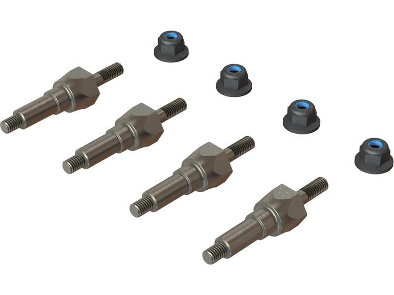 Arrma dištančný stĺpik tlmiča (4) ARA330703