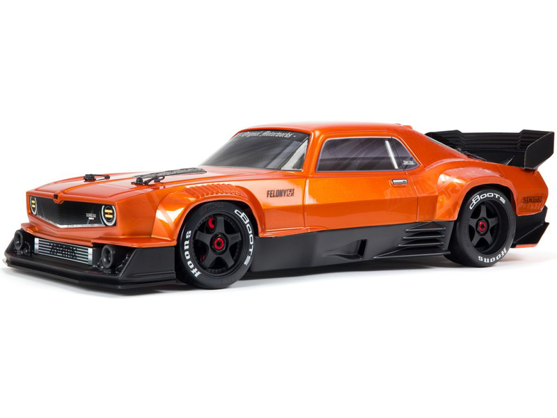 Arrma Felony Resto Mode 6S BLX 1:7 RTR oranžová ARA7617V2T2
