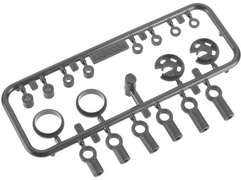 Axial plastové diely tlmiče 10mm AXIC0034