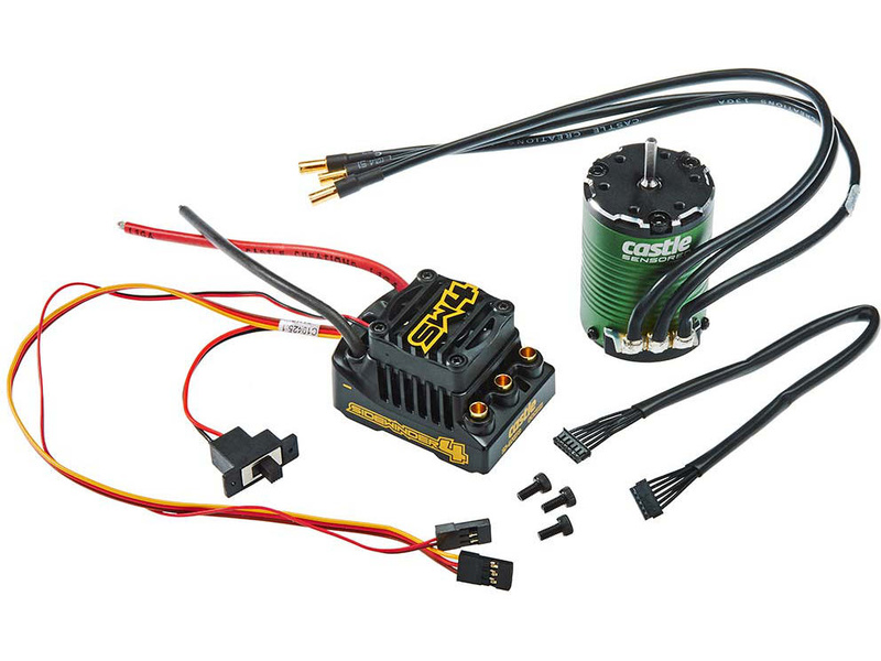 Konect Combo Brushless Drive 50A WP + 3652SL 5400Kv Motor + Card