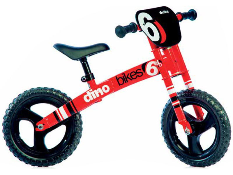 DINO Bikes - Detské odrážadlo červené DB-150R06
