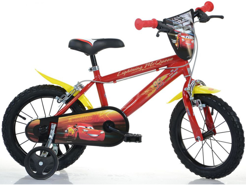 DINO Bikes - Detský bicykel 14" Cars 3 DB-414UCS3
