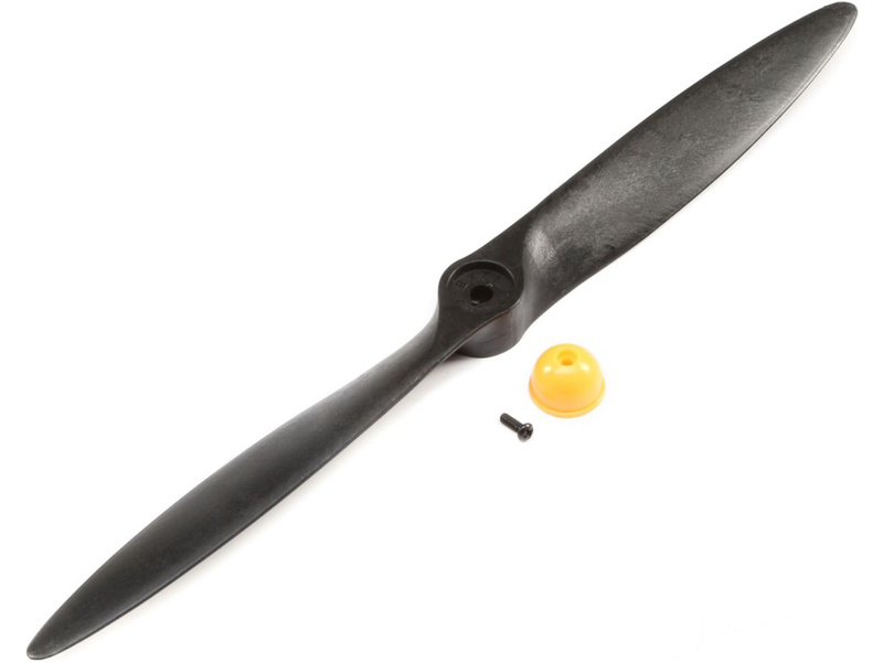 E-flite vrtule 12x8 "s kužeľom: Clipped Wing Cub 1.2m EFL5165