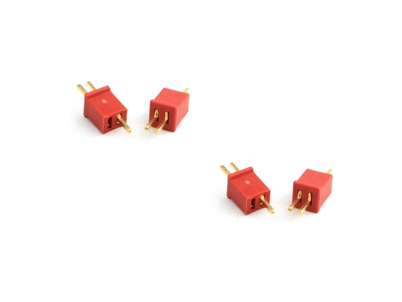 MINI Deans konektor samec + samica 2 páry FO-FS-MDNS/02