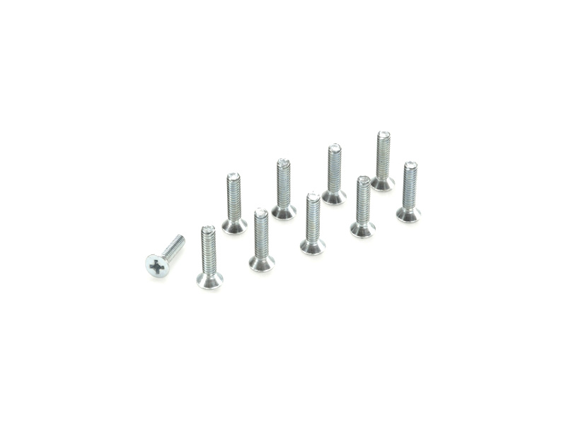 Skrutka krížová zapustená hlava M3x8 zink. (10) GF-0171-002