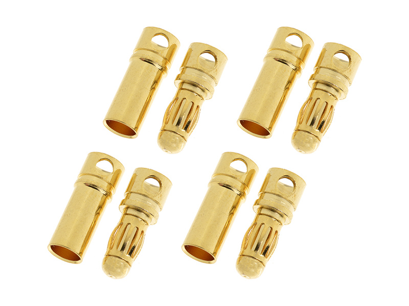 Konektor pozlátený 3.5mm (4 páry) GF-1000-002