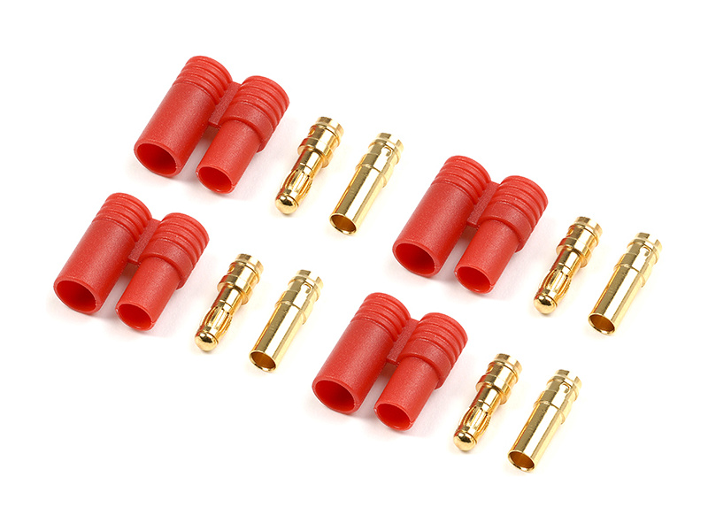 Konektor pozlátený 3.5mm plastové púzdro (4) GF-1001-002