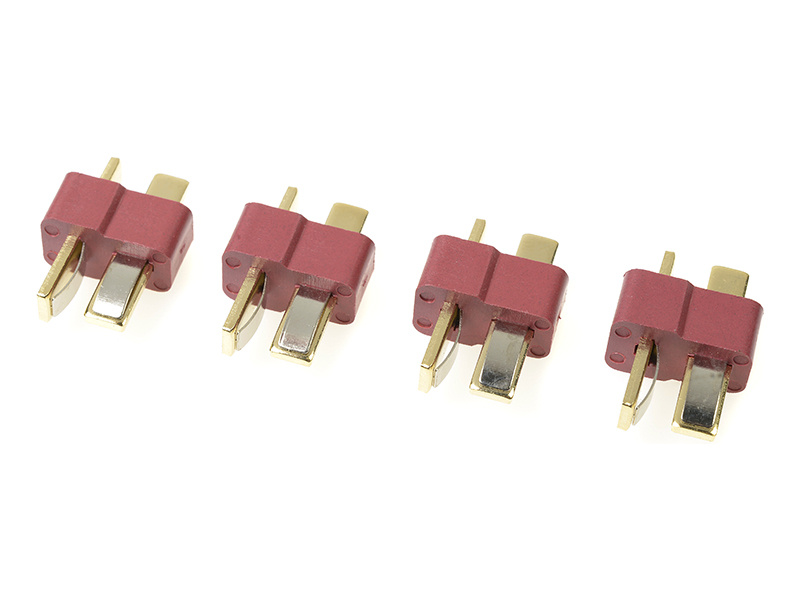 Konektor pozlátený Deans prístroj (4) GF-1006-002