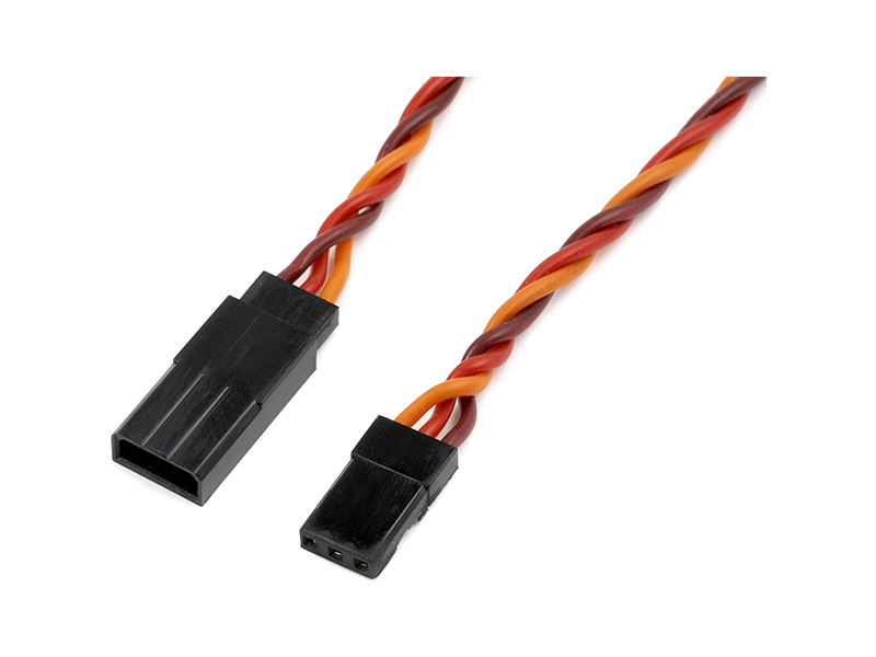 Kábel serva predlžovací krútený JR HD 22AWG 10cm GF-1121-010