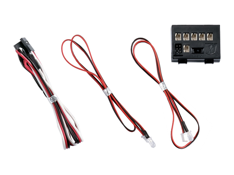 Killerbody svetelná sada 1:10 4x LED, riadiaca jednotka KB48099