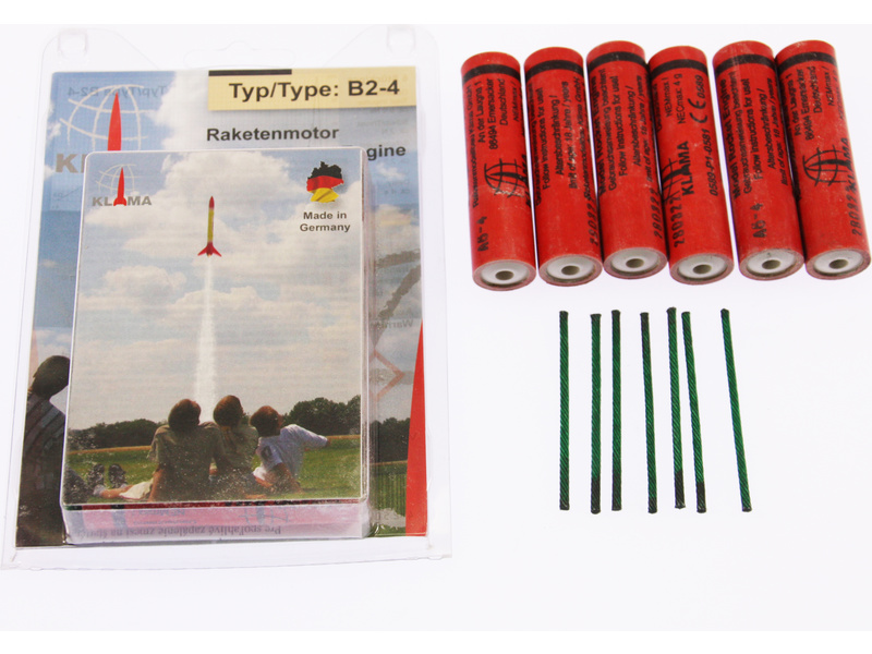 Klíma raketový motor B2-4 (6ks) KL-0225