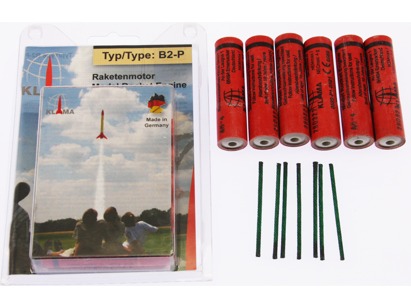 Klíma raketový motor B2-P (6ks) KL-0229