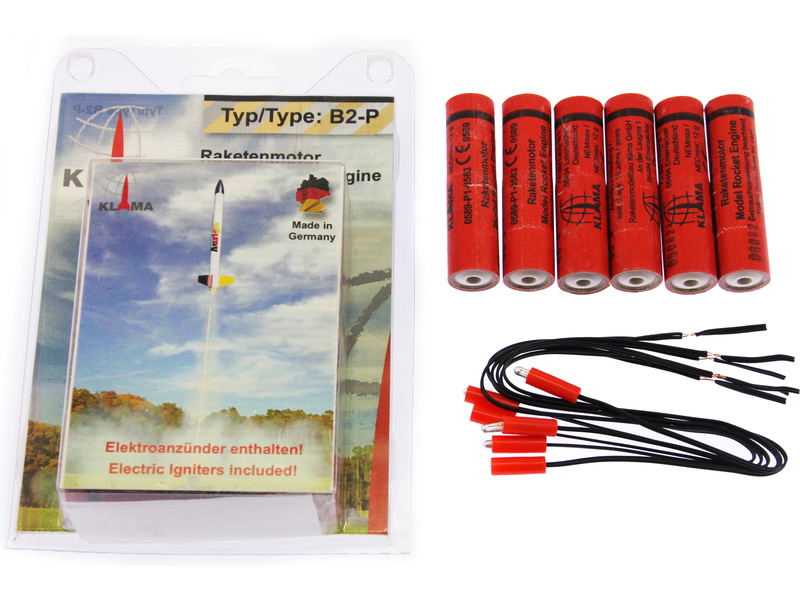 Klíma raketový motor B2-P EL (6ks) KL-0239