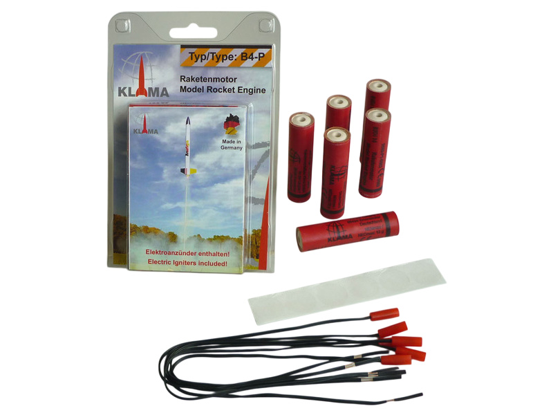 Klíma raketový motor B4-P EL (6ks) KL-0259