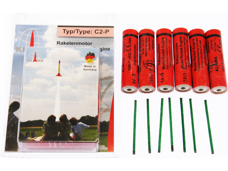 Klíma raketový motor C2-P (6ks) KL-0329