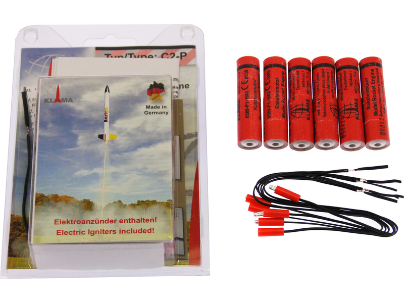 Klíma raketový motor C2-P EL (6ks) KL-0339