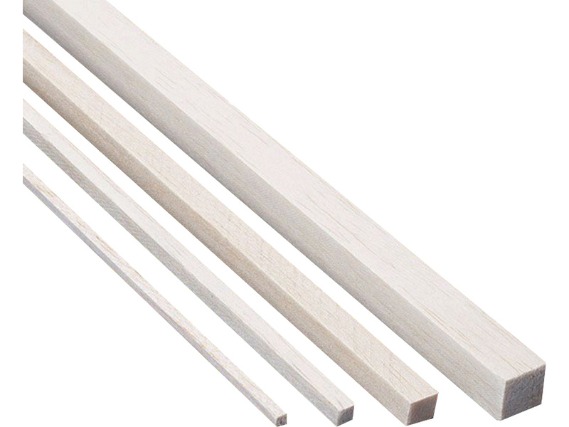 Krick Lišta balsa 4x4mm 1m (5) KR-885803