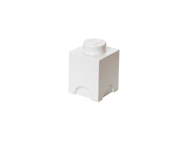 LEGO úložný box 125x125x180mm - biely LEGO40011735