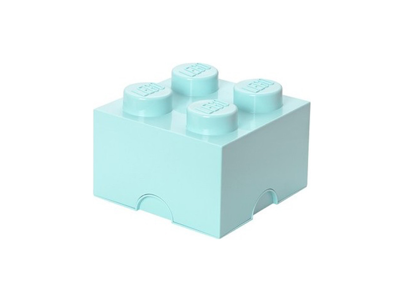 LEGO úložný box 250x250x180mm - aqua LEGO40031742