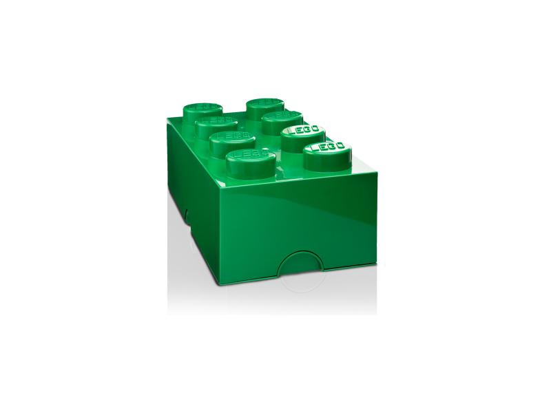 LEGO úložný box 250x500x180mm - tmavo zelený LEGO40041734
