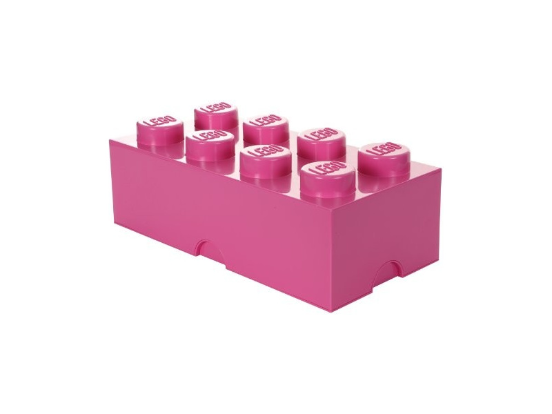 LEGO úložný box 250x500x180mm - ružový LEGO40041739