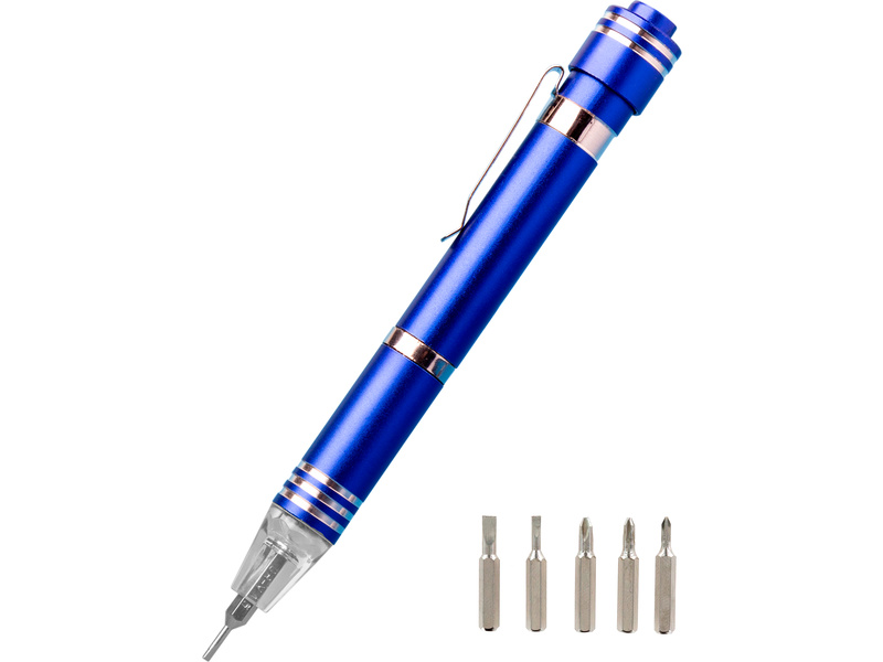 Modelcraft skrutkovač s výmennými bitmi a LED osvetlením SH-PSD1006